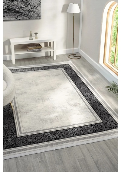 Seyran Halı Zen 7006 Antrasit Akrilik Makine Halısı