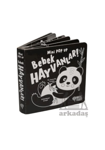 Mini Pop Up - Bebek Hayvanlar Ciltli Masalperest