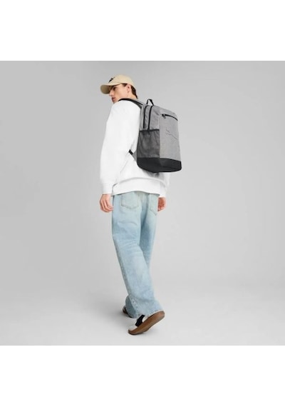 Puma Buzz Heather Backpack Sırt Çantası 09135001 Gri