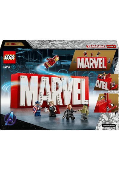 LEGO® Marvel: MARVEL Logosu ve Minifigürleri 76313 - Süper Kahraman Sevenler için Koleksiyonluk, Yaratıcı Oyuncak Yapım Seti (931 Parça) LEGO® Marvel: MARVEL Logosu ve Minifigürleri 76313 - Süper Kahraman Sevenler için Koleksiyonluk, Yaratıcı Oyuncak Yapım Seti (931 Parça)