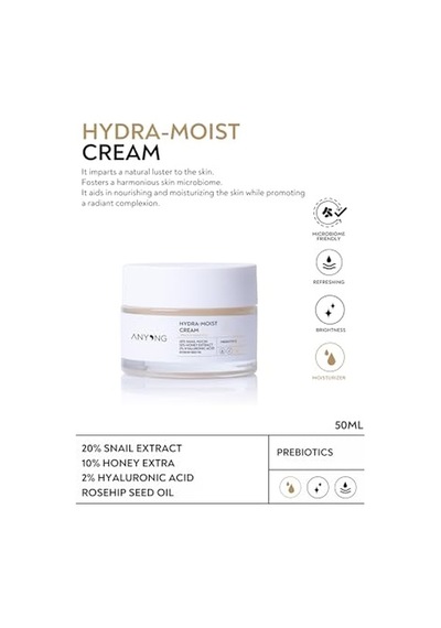 Salyangoz Özlü Yoğun Nemlendirici Ve Besleyici Krem 50 Ml %20 Salyangoz Özü & Hyalüronik Asit