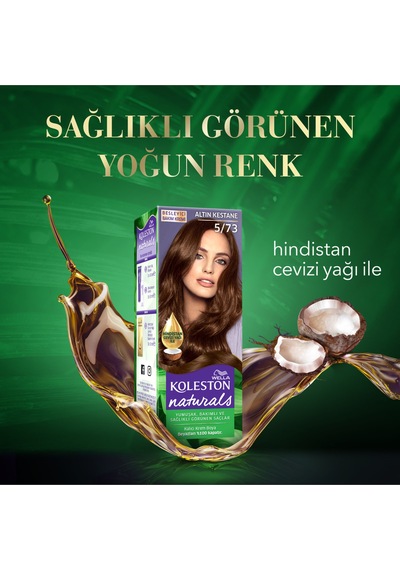 Naturals Saç Boyası 5/73 Altın Kestane