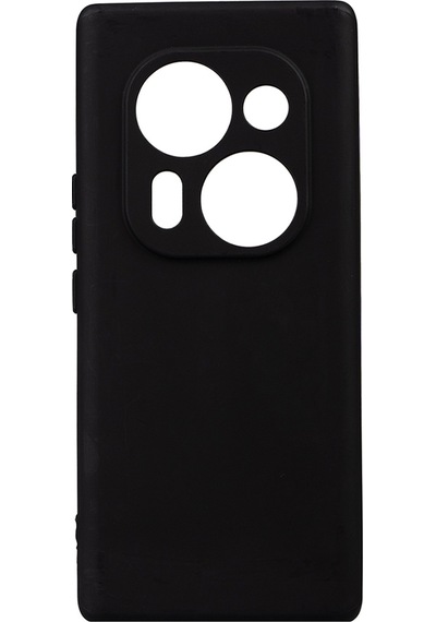 Nourthkiingdom Tecno Phantom X2 Pro Uyumlu Kılıf Nrtk Biye Silikon-siyah Siyah