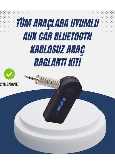 Bluetooth Destekli Aux Müzik Ve Konuşma Cihazı Auxkıt-2-a827f