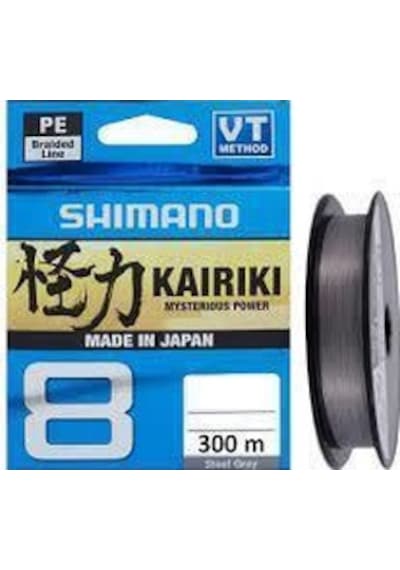 Shimano Kairiki 8 300m Steel Gray 0.10mm