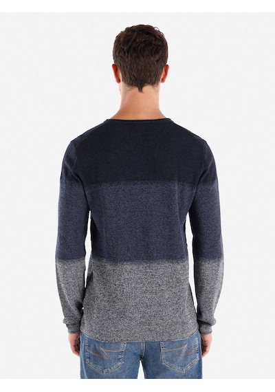Colin's Colins Regular Fit Bisiklet Yaka Triko Lacivert Erkek Kazak Cl1064867 Lacivert