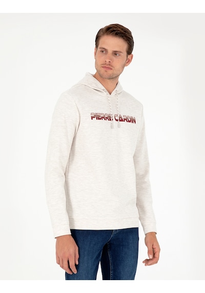 Pierre Cardin Erkek Bej Sweatshirt 50290665-vr011 Bej
