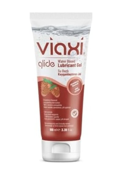 Viaxi Glide Kayganlaştırıcı Jel Çilek Aromalı 100 Ml