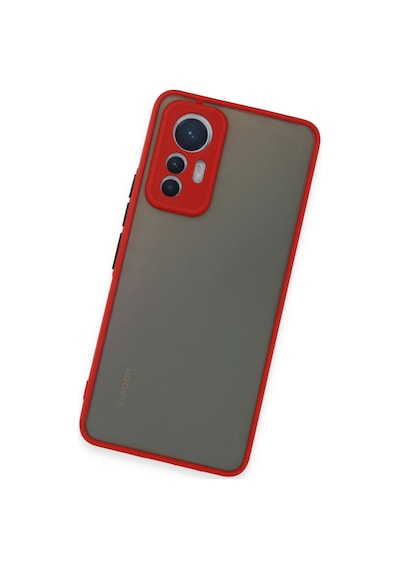 Mi 12 Lite Kılıf Montreal Silikon Kapak - Kırmızı Çok Renkli