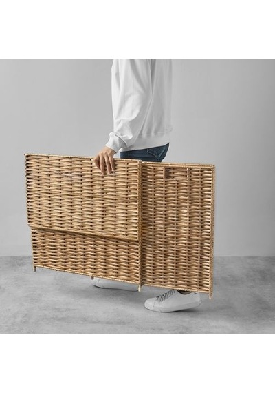 Ikea Nattgıbba Çamaşır Sepeti, Söğüt, 100 Lt Çok Renkli