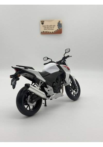 Honda Cb500f Model Motosiklet 1:10 Ölçek Beyaz Welly