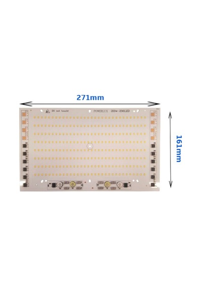 220 Volt 200 Watt Gün Işığı Hazır Projektör Pcb Ledi Smd 2835 Ledli Projektör Kartı