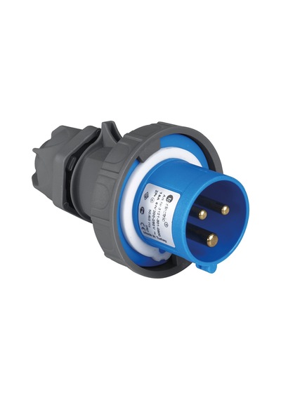 Tp Electric 3125-301-0900 Vidalı Bağlantı Ip67 3x32a Cee Norm Düz Fiş