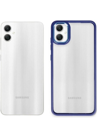 Samsung Galaxy A05 Kılıf Power Silikon - Sierra Blue Çok Renkli