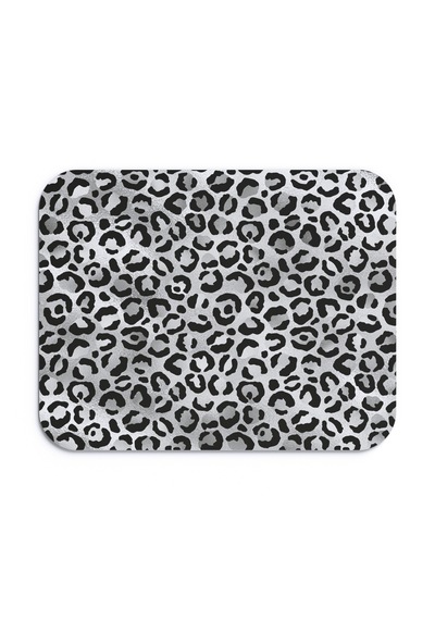 Leopar Desenli Siyah Ergonomik Mouse Pad Kaymaz Tabanlı Ev & Ofis Kullanımı Fare Altlığı