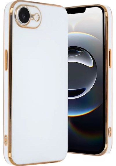 Newface Apple Apple iPhone Uyumlu  16e Kılıf Volet Silikon - Beyaz
