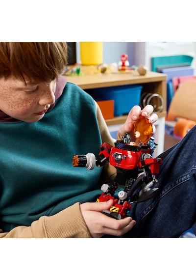 LEGO® Sonic the Hedgehog™ Knuckles, Dr. Eggman’ın Egg Crusher Robotuna Karşı 77005 - 8 Yaş ve Üzeri Çocuklar için Oyuncak Yapım Seti (350P)