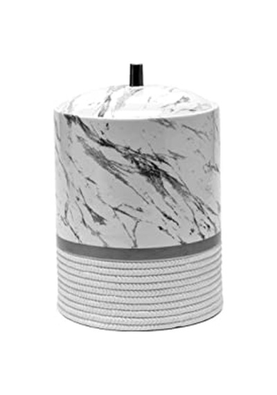 Bergama Silver Çöp Kovası, Gri Çok Renkli