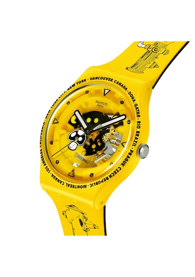 Swatch So29j101 Unisex Kol Saati