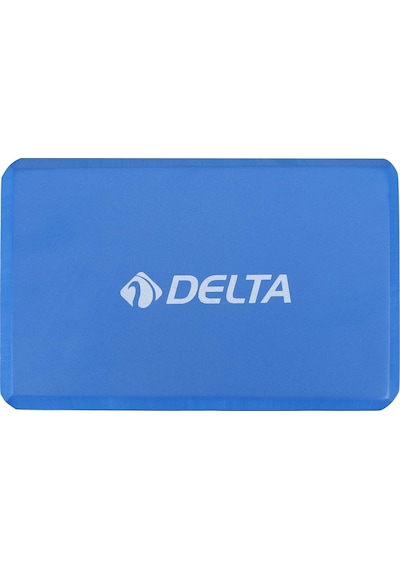 Delta Yoga Blok Yoga Köpüğü Eva Yoga Bloğu Yoga Block-Mavi