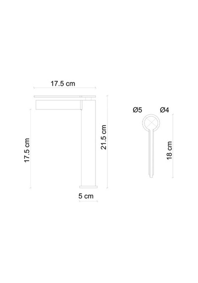 Fontana Yüksek Lavabo Bataryası Rose Fj-6023f Rose