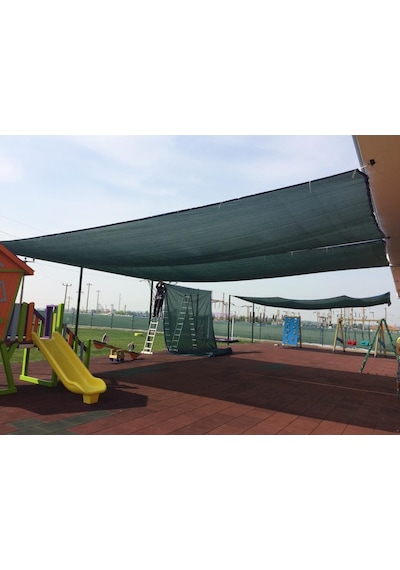 1,5 Metre Enli %95 Lik Gölgelik-Çit Yeşil Jut File %95 Lik