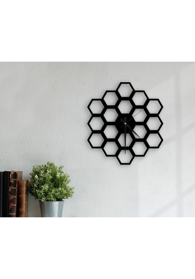 Bk Home Dekoratif 45Cm Ahşap Duvar Saati-73