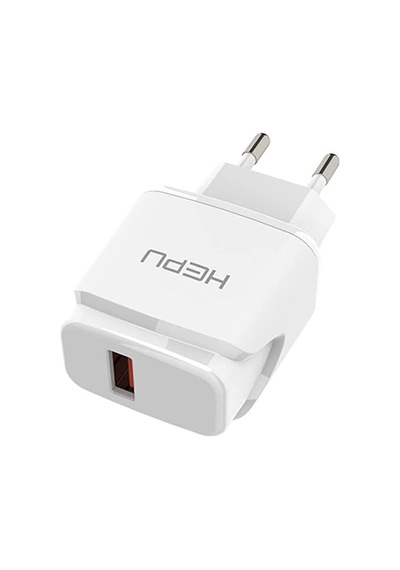 HEPU HP617L 2.1A Seyahat Şarj Aleti USB-Lightning Kablo Set
