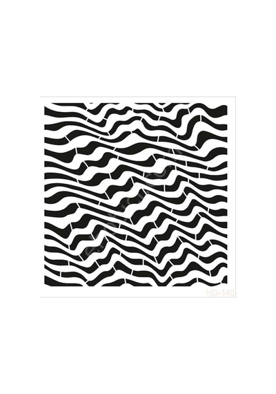Hd140 Cadence Home Dekor Stencil 45X45