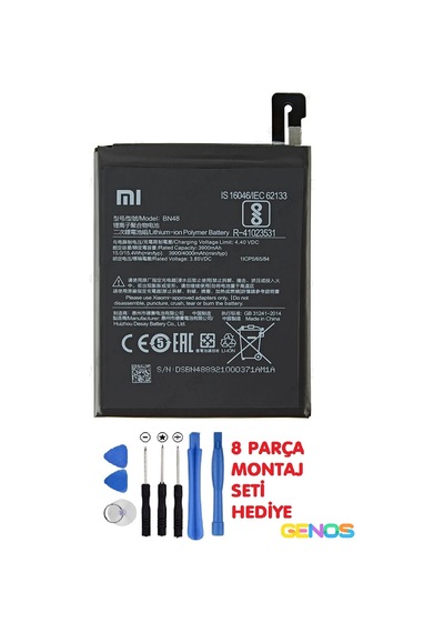 Xiaomi Redmi Note 6 Pro Bn48 Pil Batarya Montaj Set
