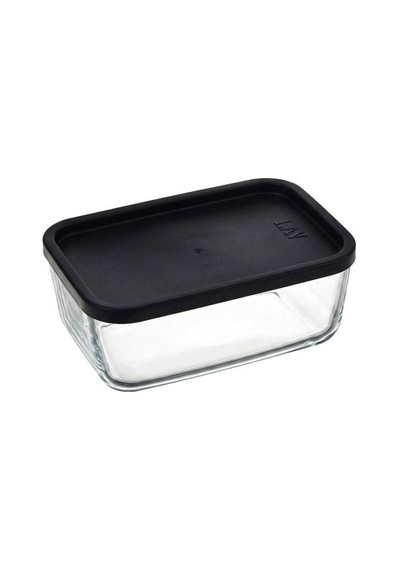 Cube 1000ml Cam Saklama Kabı 1 Adet