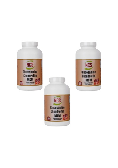 Ncs Glucosamine Chondroitin Msm 300 Tablet 3 Adet