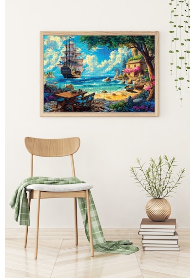 Anatolian 260 Parça xl Puzzle - Korsan Koyu 3349