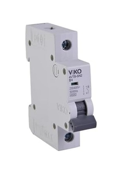 4vtb-1b04 Otomatik Sigorta 4,5ka B Tipi 1 Kutup 04a