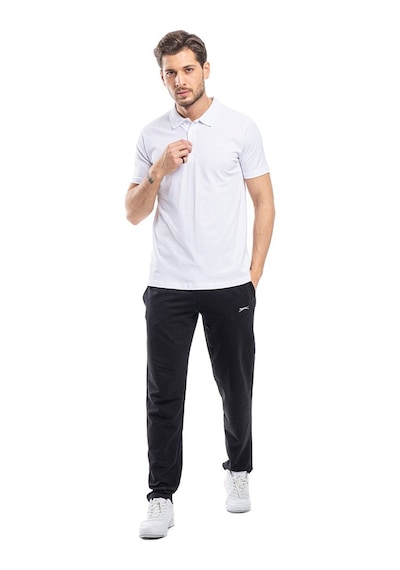 Slazenger SOHO I Erkek Polo Yaka Beyaz Tişört