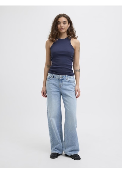Jack & Jones Kadın Halter Yaka Bluz - Forest - 12224661 Naval Academy