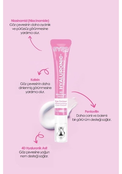 Wemara Hyaluronıc Acıd&moısturızıng Pembe Eyes Gym 18 Ml