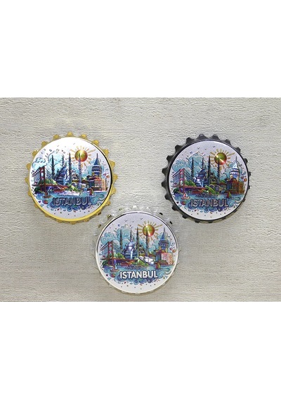 İstanbul Temalı Metal Magnet Alk4341 1