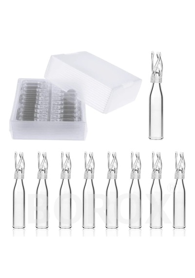Borox Vial Insert 6x29mm 200µl - Konik Tabanlı - Polyspring Dest
