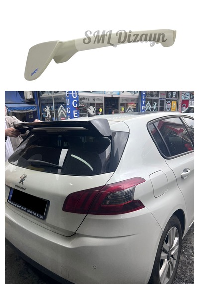 Peugeot 308 Spoiler Spoyler - Bagaj Üstü Rüzgarlık
