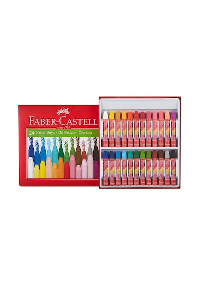 Faber-castell Faber Castel 24'lü Pastel Boya Karışık