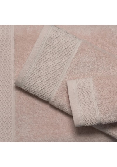 Poppy Penye Pamuk El Havlusu Açık Pembe 30x50 Cm Çoklu Renk