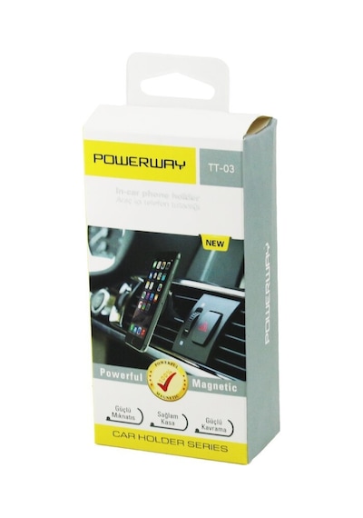 Powerway Tt-03 Oto Ve Araç Telefon Tutucu Tutacak Geçmeli Mıknatıslı Diğer