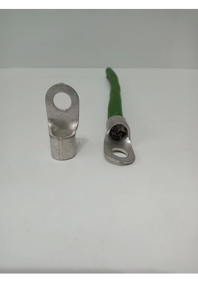 2ga Yalıtımsız Amfi Kablo Ucu - Akü Ve Şase İçin 2 Ga Amfi Güç Kablosu Ucu 35mm - 1 Adet