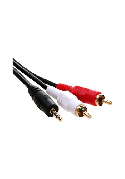 3.5Mm Stereo To 2Rca Kablosu Aux Tos Ses 1.5 Metre Kablo Sound Audio