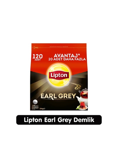 Lipton Earl Grey Demlik Poşet Çay 120 Adet