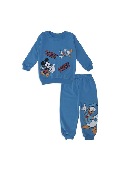 Bebelop Erkek Bebek Mickey Mouse Disyney Baskılı 2'li Alt Üst Takım 001 Bebelop Erkek Bebek Mickey Mouse Disyney Baskılı 2'li Alt Üst Takım 001