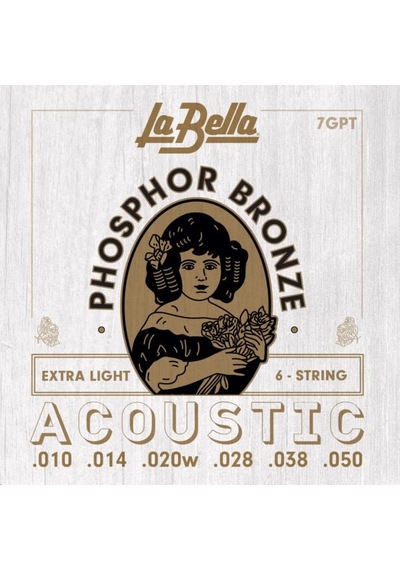 La Bella 7Gpt Akustik Gitar Teli 10-50