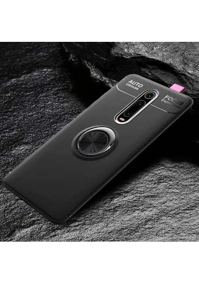 Redmi K30 Yüzüklü Standli Manyetik Kamera Korumali Silikon Kilif 411508411