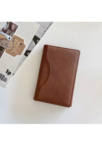 Apple Uyumlu iPhone Xs Magsafe Cüzdan Kartlık Kahverengi